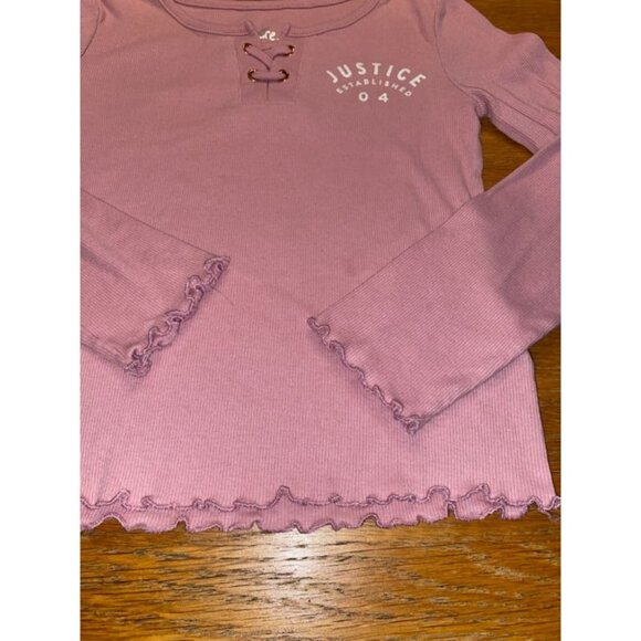 Justice Pink Long Sleeve-8 - Picture 3 of 3